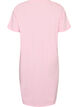 Chemise de nuit &agrave; manches courtes en coton biologique, Rose, Packshot image number 1