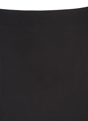 Nauwsluitende rok in viscosemix, Black, Packshot image number 2
