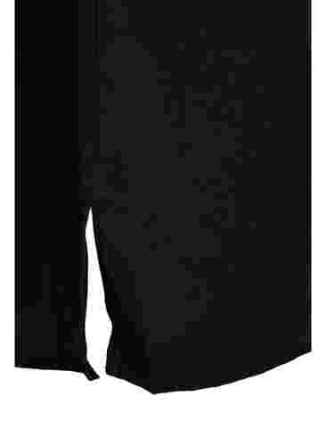 Lang overhemd met 3/4-mouwen van lyocell (TENCEL™), Black, Packshot image number 3