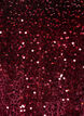 Robe courte en sequins &agrave; coupe trap&egrave;ze, Bordeaux, Packshot image number 2