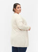 Long cardigan tricot&eacute; dans un m&eacute;lange de viscose, Beige, Model image number 2