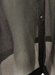 Robe en organza avec poches poitrine et manches bouffantes, Noir, Packshot image number 3