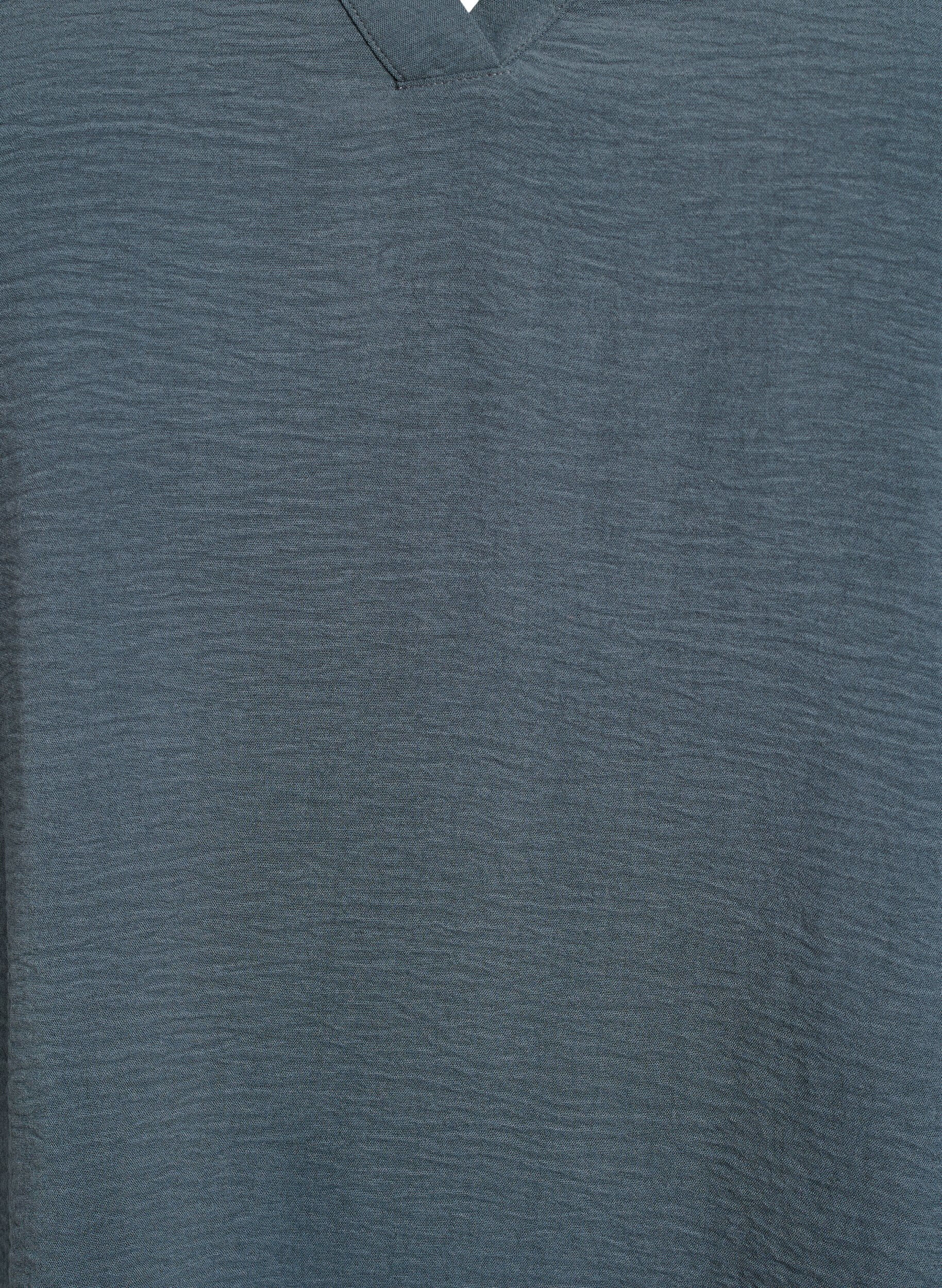 ZizziFlash - Blouse met 3/4 mouwen, Groen, Packshot image number 2