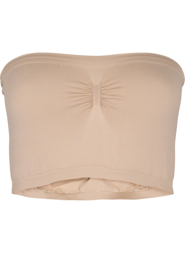 Soutien-gorge bandeau, Beige, Packshot