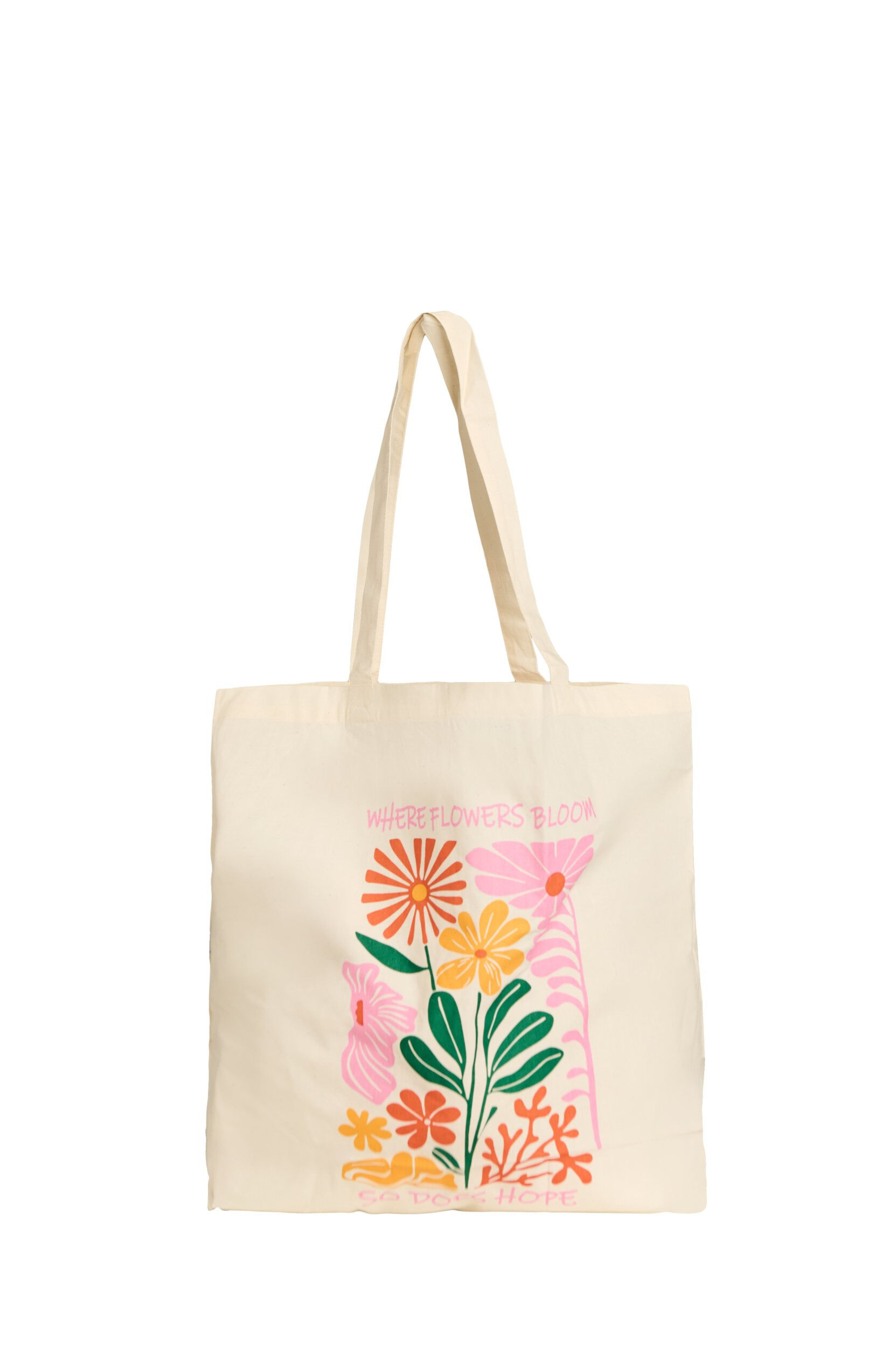 ZizziTote bag imprim&eacute;, Rose, Packshot image number 0