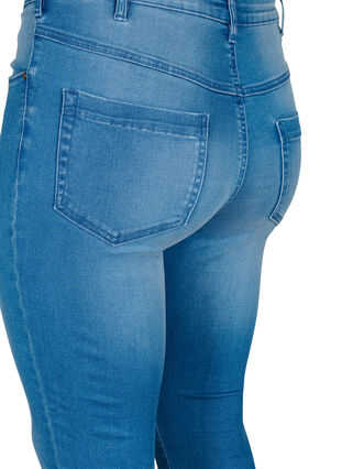 Super slim Amy jeans met hoge taille, Light blue, Packshot image number 3