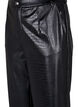 Pantalon en simili cuir avec largeur, Black, Packshot image number 2