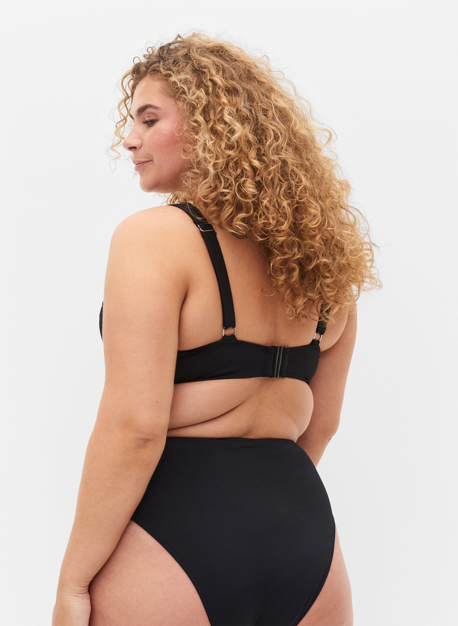 ZizziBikini beha met beugel, Black, Model image number 1