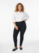 Jean Amy taille haute coupe super slim, Noir, Model image number 0