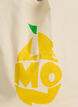 Tote bag imprim&eacute;, Jaune, Packshot image number 2