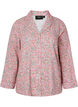 Chemise de nuit en coton avec imprimé floral, Powder Pink, Packshot image number 0
