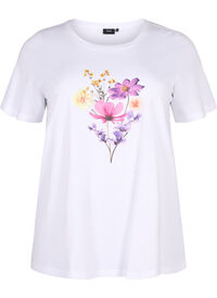 T-shirts met bloemenmotief