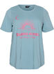 T-shirt imprim&eacute;, Bleu, Packshot image number 0