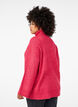 Gebreide blouse met col, Virtual Pink Mel., Model image number 1