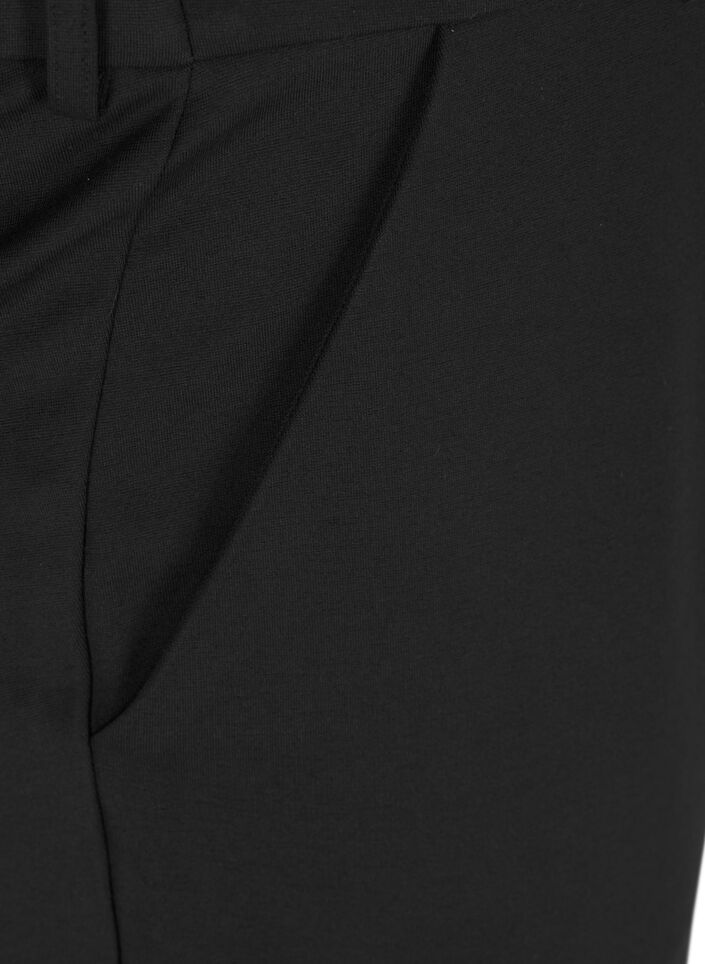 Cropped Maddison broek, Zwart, Packshot image number 2