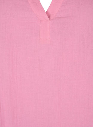 Tunique à manches 3/4 en coton, Rosebloom, Packshot image number 2