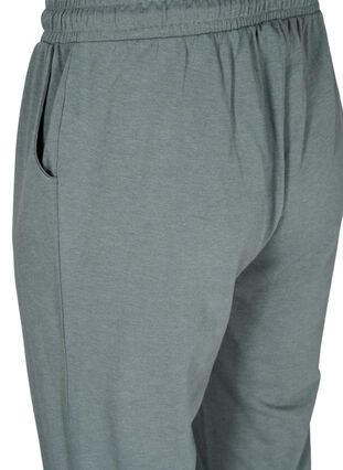 Pantanlon de jogging ample avec des poches, Balsam Green Mel, Packshot image number 3
