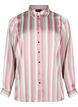 Chemises en satin rayé, Rose Stripe, Packshot image number 0