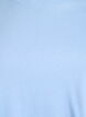 Basic katoenen T-shirt met ronde hals, Blauw, Packshot image number 2