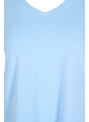 T-shirt basique, Chambray Blue, Packshot image number 2