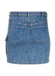Nauwsluitende denim rok met cargozak, Blue Denim, Packshot image number 1