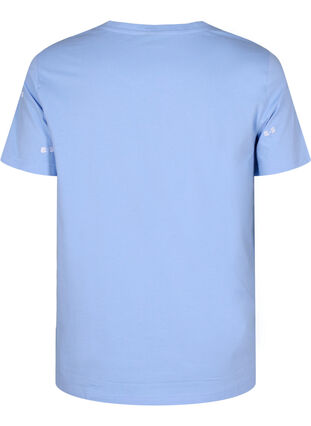T-shirt en coton biologique avec des cœurs, Serenity W. Bow Emb., Packshot image number 1