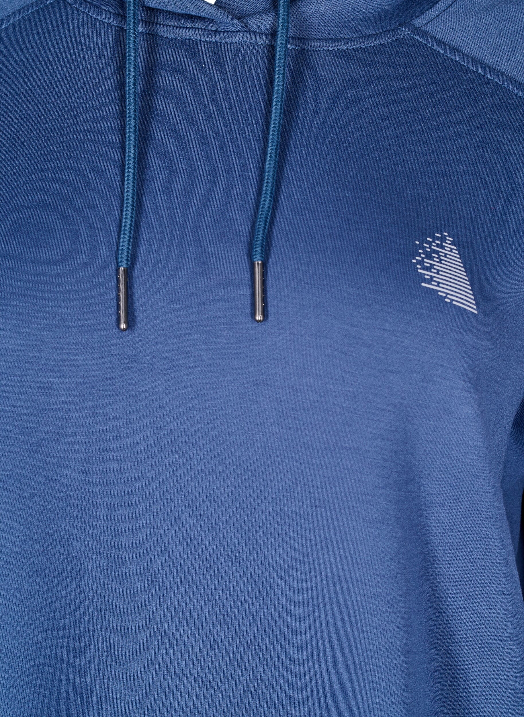 ZizziSportieve hoodie, Vintage Indigo, Packshot image number 2