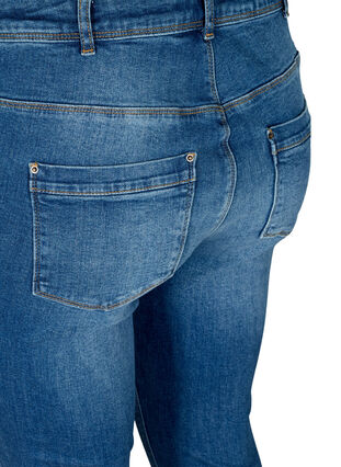 Cropped Sally jeans, Dark blue denim, Packshot image number 3