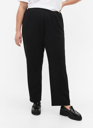 FLASH - Pantalon à coupe droite, Black, Model image number 3