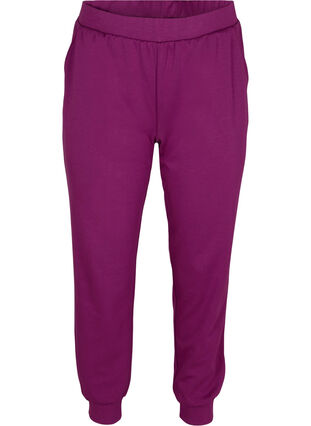 Pantalon de jogging avec poches, Dark Purple, Packshot image number 0