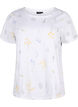 T-shirt en coton biologique avec imprimé floral, Bright W. AOP, Packshot image number 0