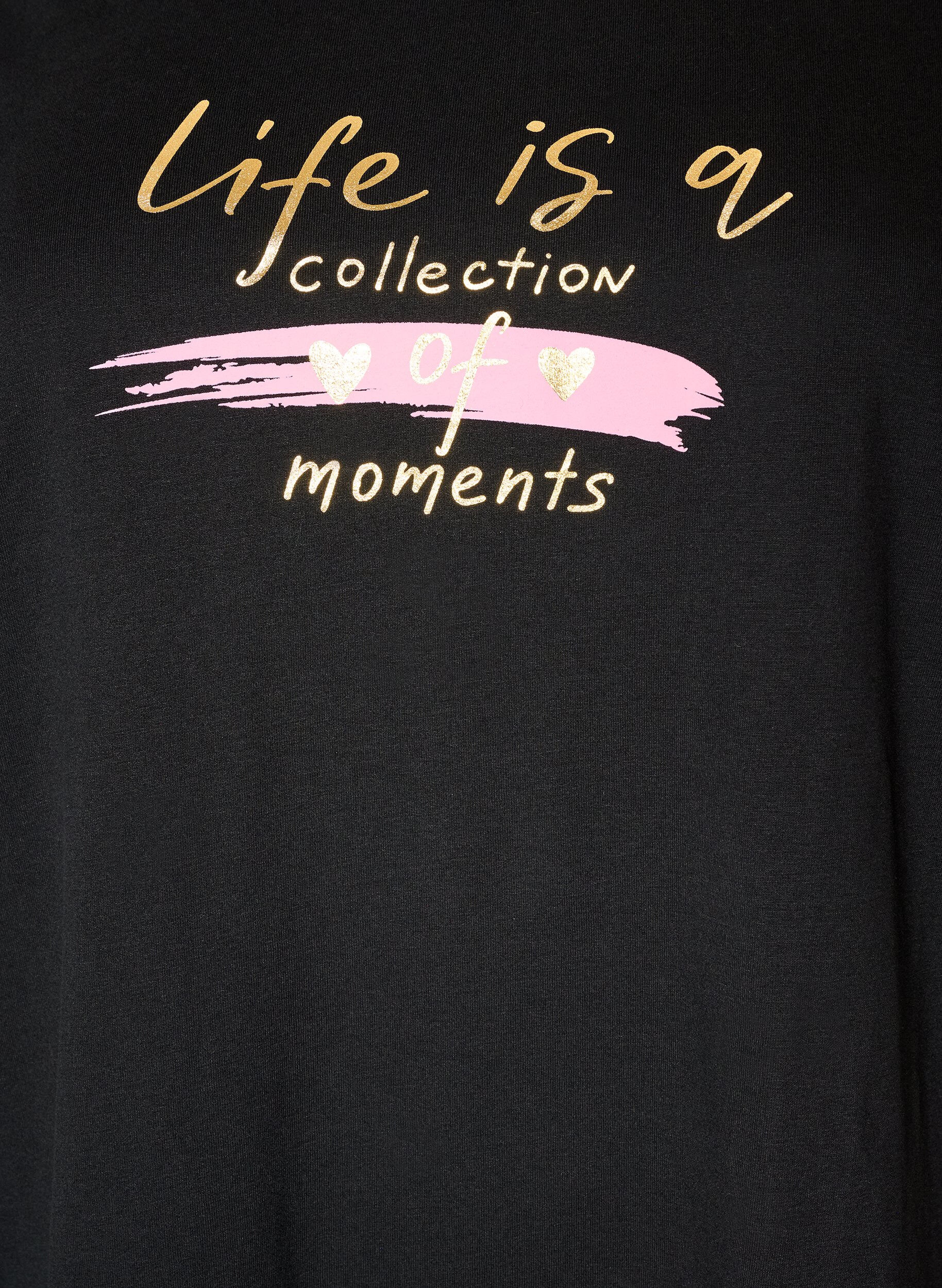 ZizziT-shirt met print, 2217, Packshot image number 2