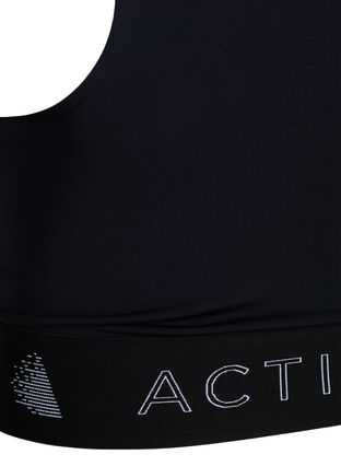 Soutien-gorge de sport avec détail croisé, Black, Packshot image number 3