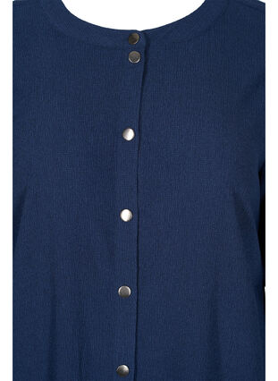 Robe chemise à manches longues , Navy Blazer, Packshot image number 2