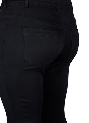 Jean taille régulière Viona, Black, Packshot image number 3