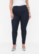 Effen katoenen jegging met stretch, Dark blue, Model image number 2
