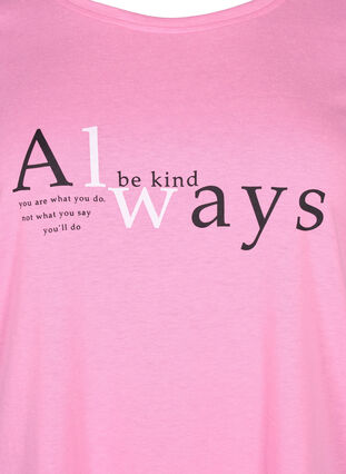FLASH – T-shirt imprimé, Begonia Pink Always, Packshot image number 2