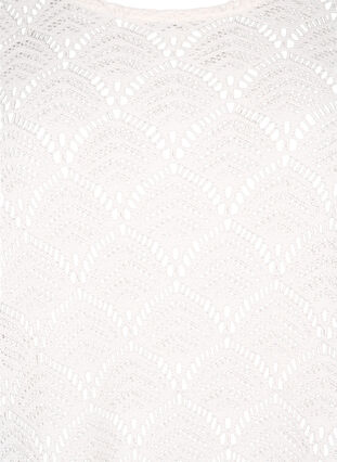 Crochet Blouse met 3/4 mouw, Sandshell, Packshot image number 2
