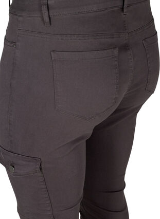 Pantalon moulant avec poches, Grey, Packshot image number 3