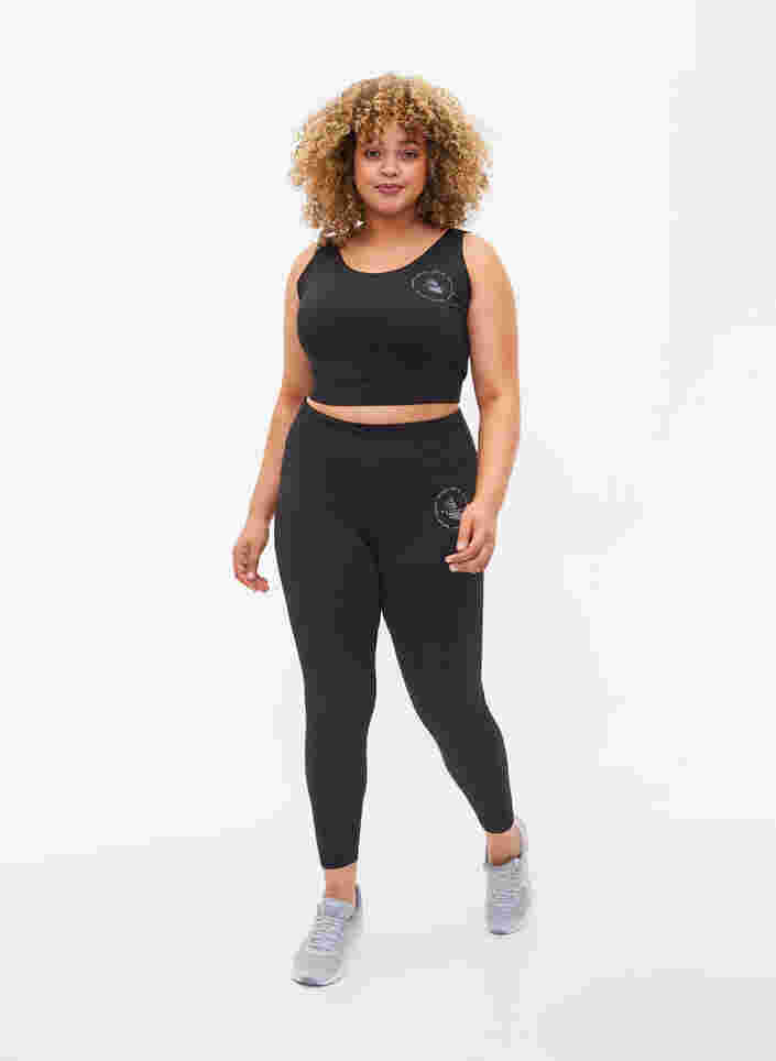 Effen gym legging, Black, Model image number 3