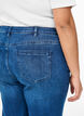 High-waist bootcut jeans, Blauw, Model image number 2