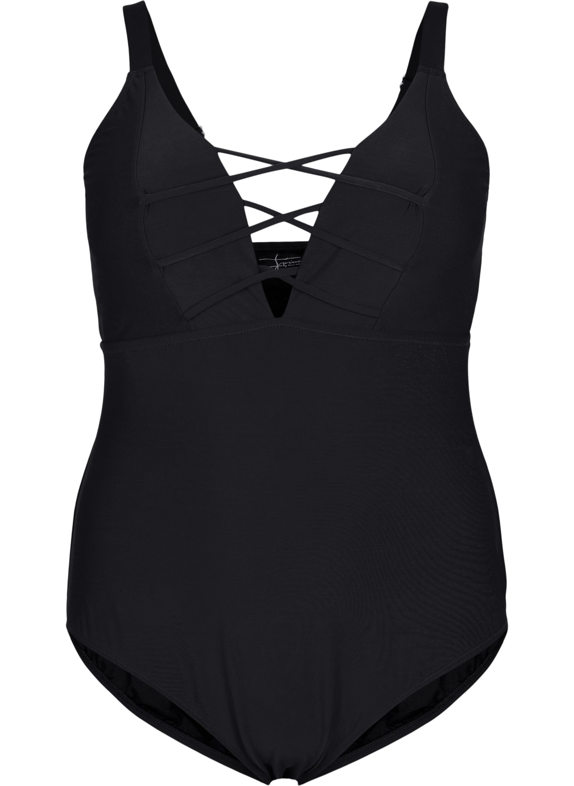Zizzi Maillot de bain avec fil, Black, Packshot image number 0