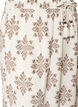 Gepatroonde ballonbroek met hoge taille, Vanille, Packshot image number 2