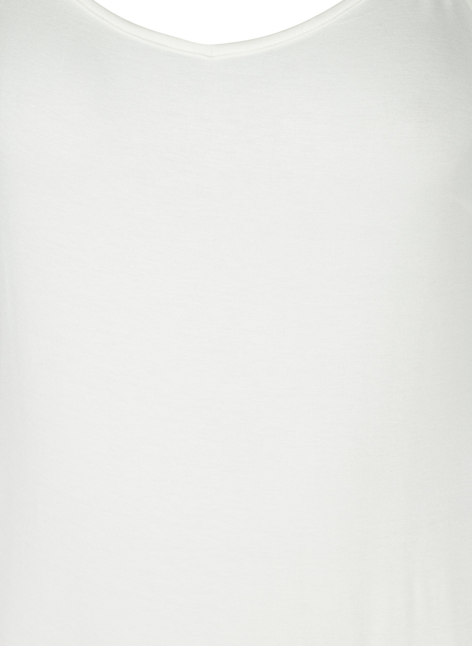 ZizziEffen onderjurk in viscose, Wit, Packshot image number 2