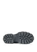 Botte haute avec empi&egrave;cements c&ocirc;tel&eacute;s, Noir, Packshot image number 2
