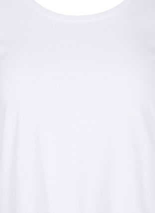 T-shirt avec manches 3/4, Bright White, Packshot image number 2