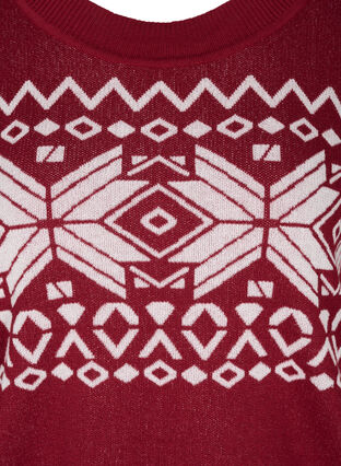 Pull en tricot à motif de Noël, Rio Red Comb, Packshot image number 2