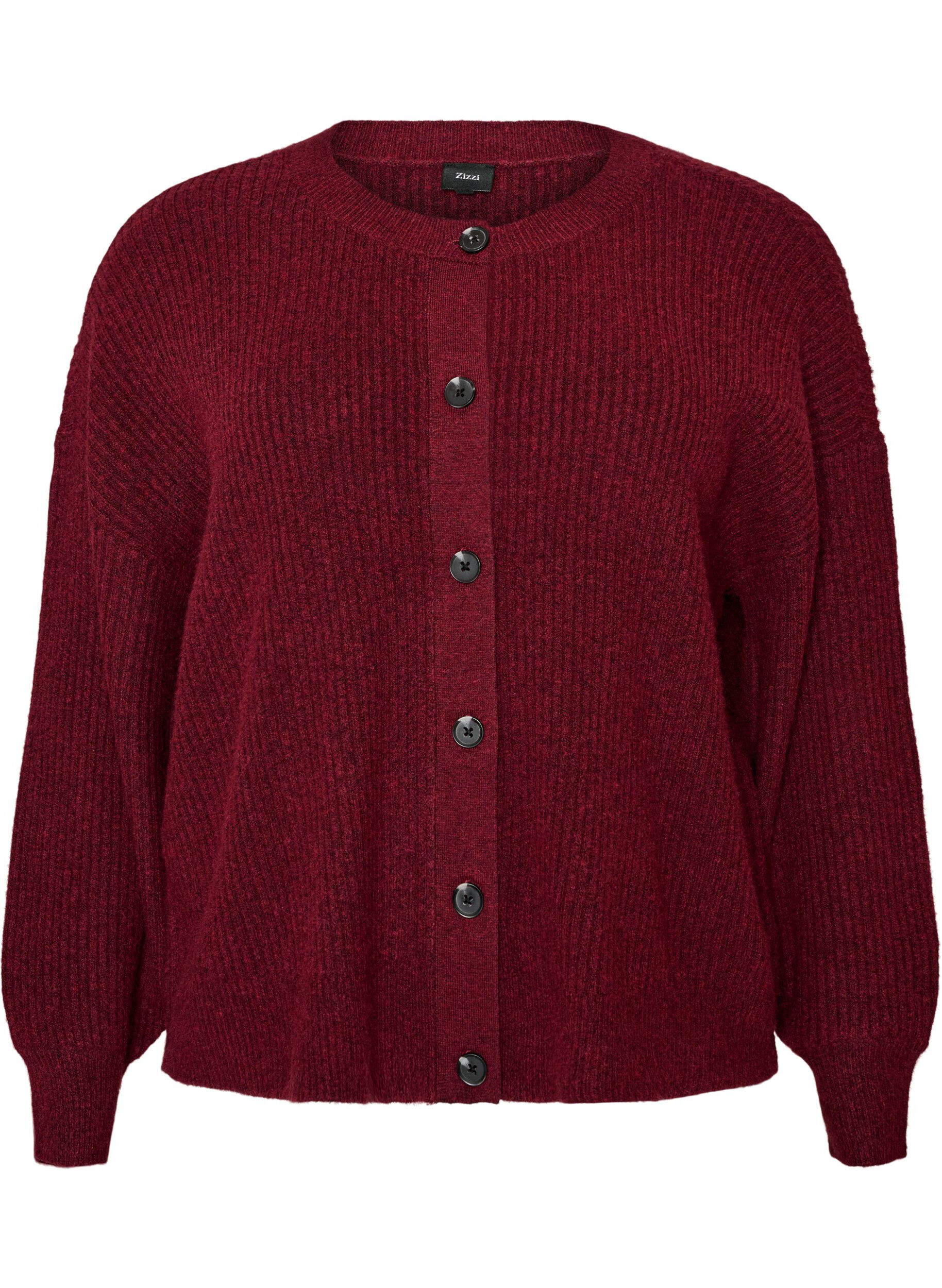 Cardigan en tricot c&ocirc;tel&eacute; avec boutons