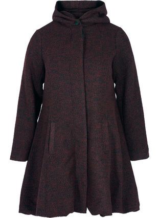 Long manteau en laine, Port R. mlg, Packshot image number 0