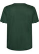T-shirt met motief, Groen, Packshot image number 1
